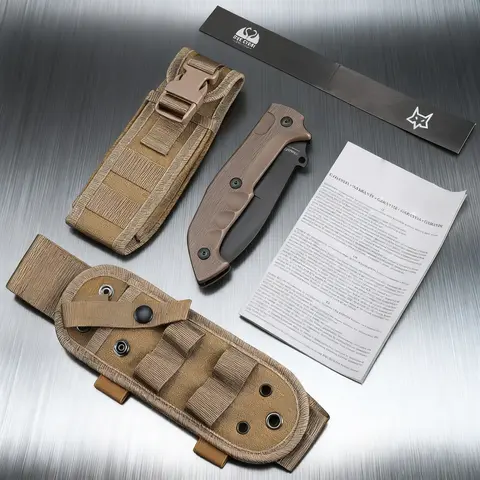 FX-500 बहु-कार्यात्मक सामरिक तह चाकू, नायलॉन फाइबर चाकू केस, N690 स्टील, आउटडोर कैम्पिंग जीवन रक्षा शिकार चाकू 8 best sales टैंटो फोल्डिंग चाकू - №4