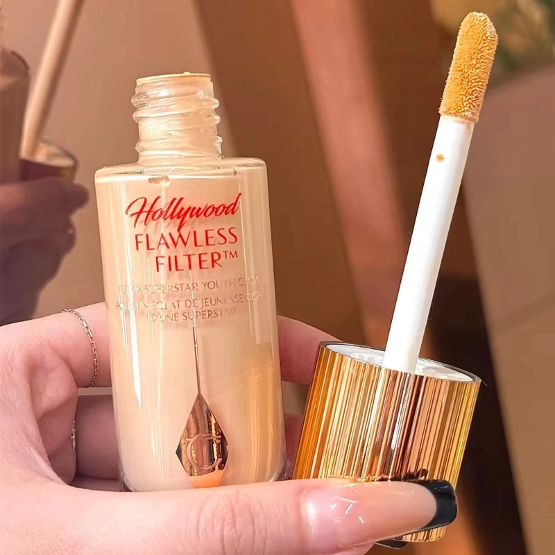Charlotte Tilbury Airbrush Powder Pore Blurring&Cheek Chic Blush Silky Radiant&Lipstick Liner Set Velvety Long Lasting Makeup - view 5