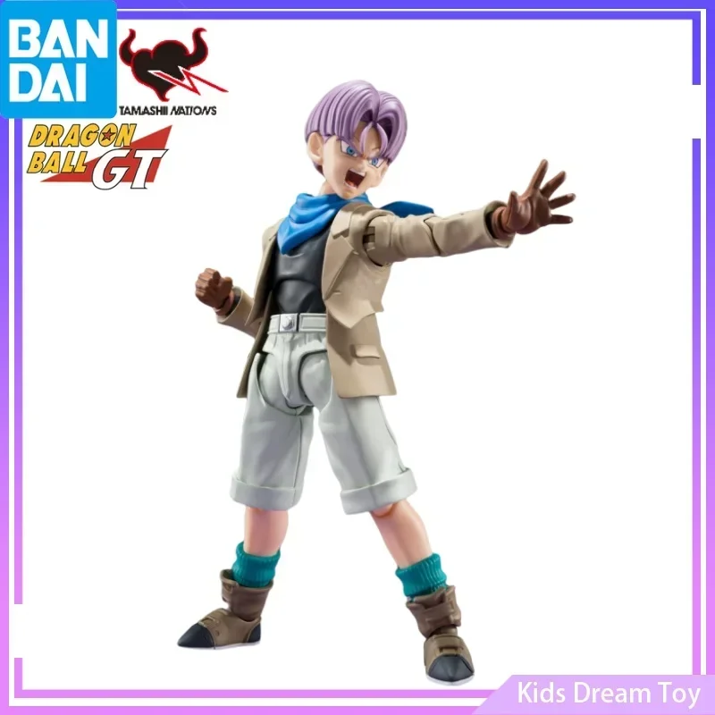 Bandai in magazzino Originale SHFiguarts Dragon Ball GT Anime Figure TRUNKS -GT- Action Figures Giocattoli Modello da collezione per bambini