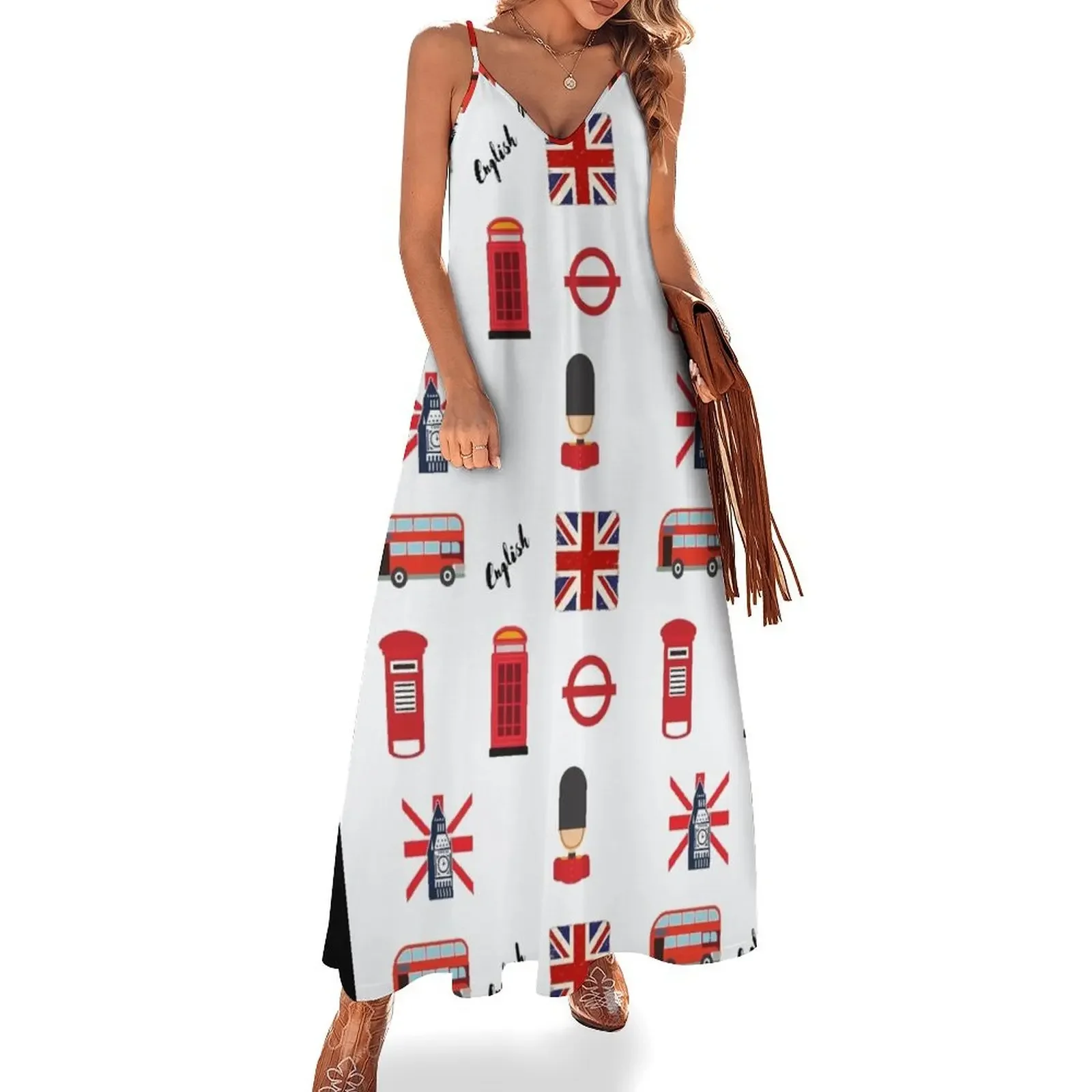 

UK English Sleeveless Dress Clothing fairy dress