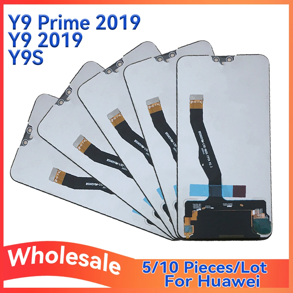 

Wholesale 5/10 Pieces Lot For Huawei Y9 Prime 2019 Y9S Screen LCD Display Touch Assembly For HUAWEI Y9 2019