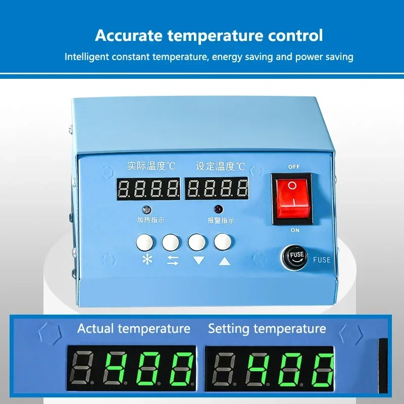 JF976C Split Heating Platform Preheating Screen Heating Unit Heating Station 200x300mm Led Lamp Bead Repair Station 110/220V