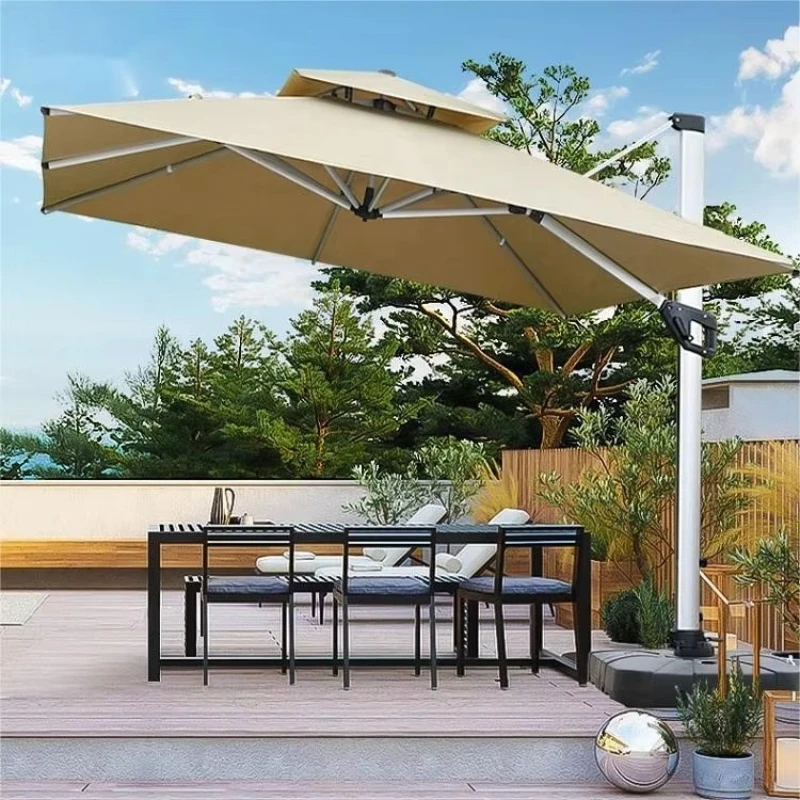 

Modern Outdoor Furniture Restaurant Hotel Cafe Garden Terrace Pool Parasol with Base