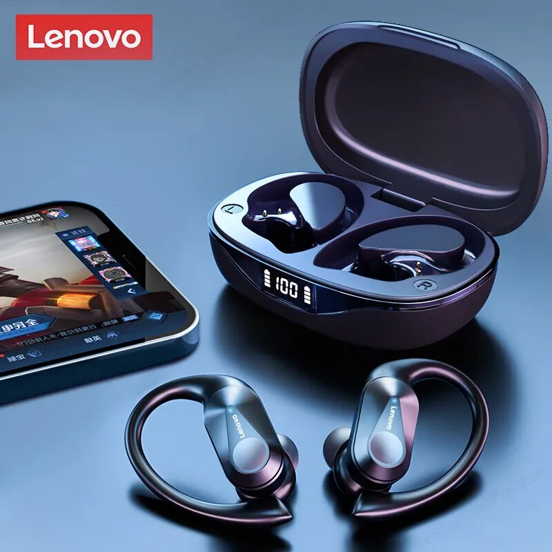 TWS-наушники Lenovo LP75 с поддержкой Bluetooth 5,3 и светодиодным цифровым дисплеем