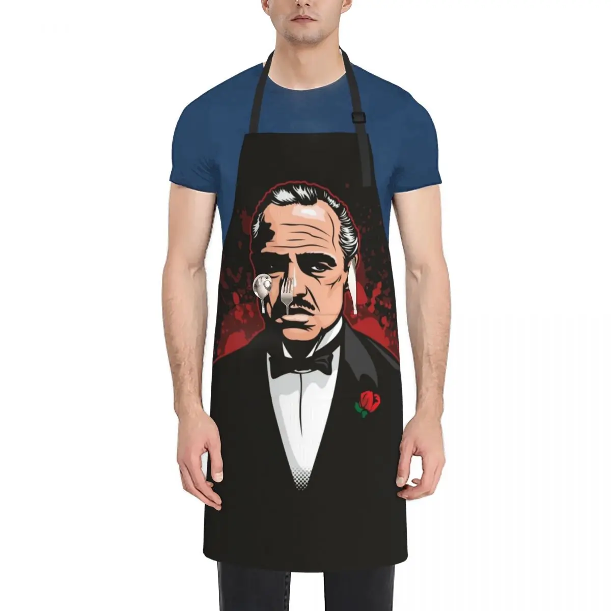 

Vito Corleone Apron House Things For Home And Kitchen Kitchens Woman men's barbecue Beauty Apron