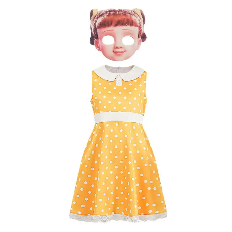 

Toy Story Cosplay Dress Girls Halloween Stage Performance Costume Gabby Doll Dress Ethnic Women's Clothing Stage Performance