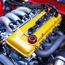 Aluminum ENGINE Oil Cap for nissan ALTIMA MAXIMA SILVIA S13 S14 240SX SENTRA SUNNY INFINITI 350Z 300ZX JDM