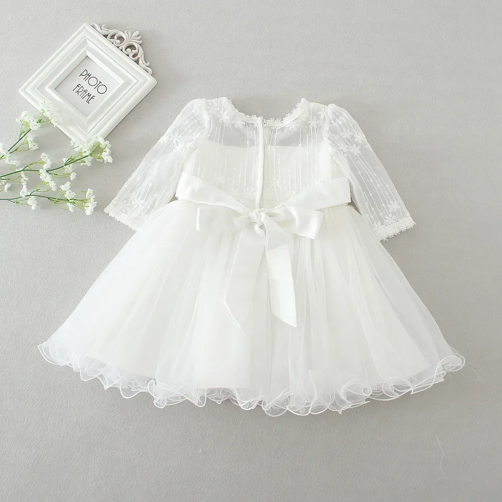 Baby Girl Baptism Dress Infant Christening Dresses for Girls 1 first Birthday Party Princess Ball Gown for Wedding 3-24M