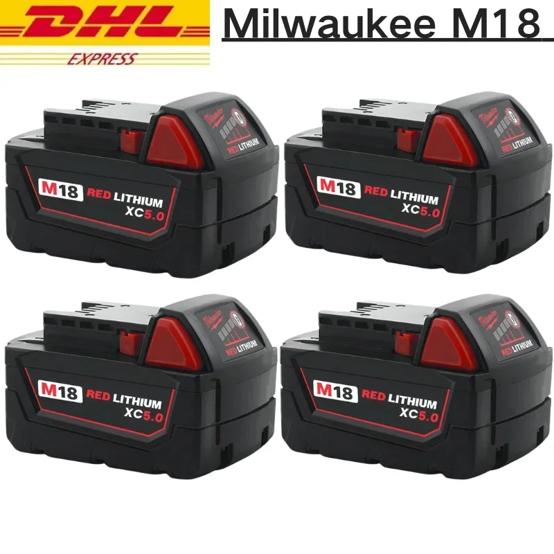 

100% для Milwaukee M18 18 В 6000 мАч 18650 Сменная литиевая батарея для Milwaukee 48-11-1860 48-11-1850 48-11-1840 Инструментальная батарея