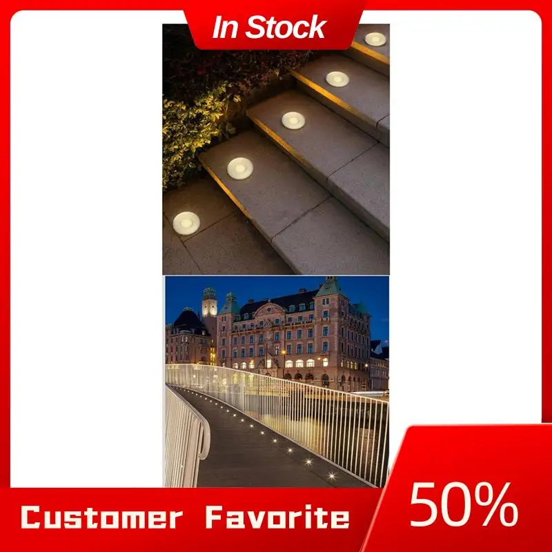 AT03 Top LED Deck Weiß Licht Lampe IP68 Wasserdichte Edelstahl Einbau Garten Treppe Unterirdischen Glühbirne Lampe Wand Scheinwerfer