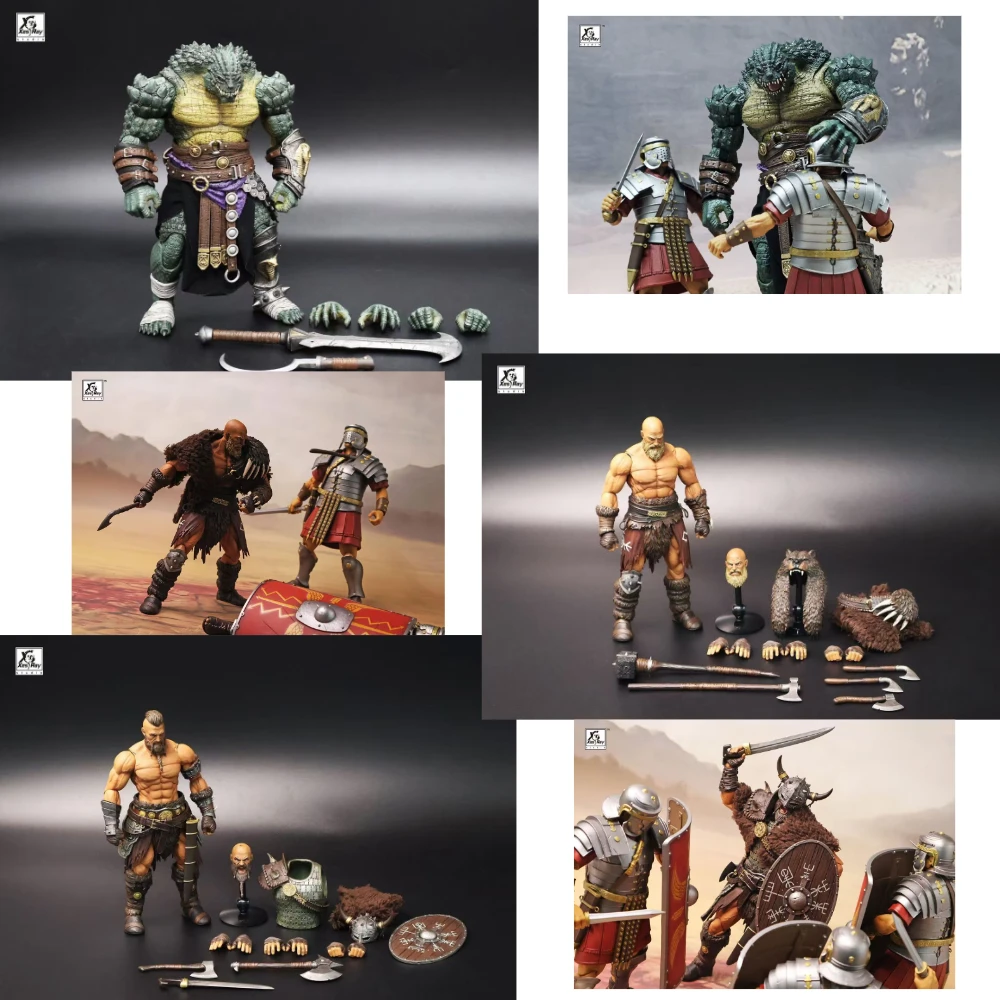 

XesRay Warriors Fight for Glory Tukhoris Krimharth Branthoc 1/12 Anime Model Toys for Boys Gifts Original Box
