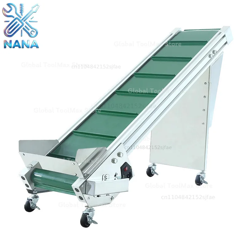 Food grade automatic conveyor assembly line conveyor belt adjustable speed lifting and high temperature resistance