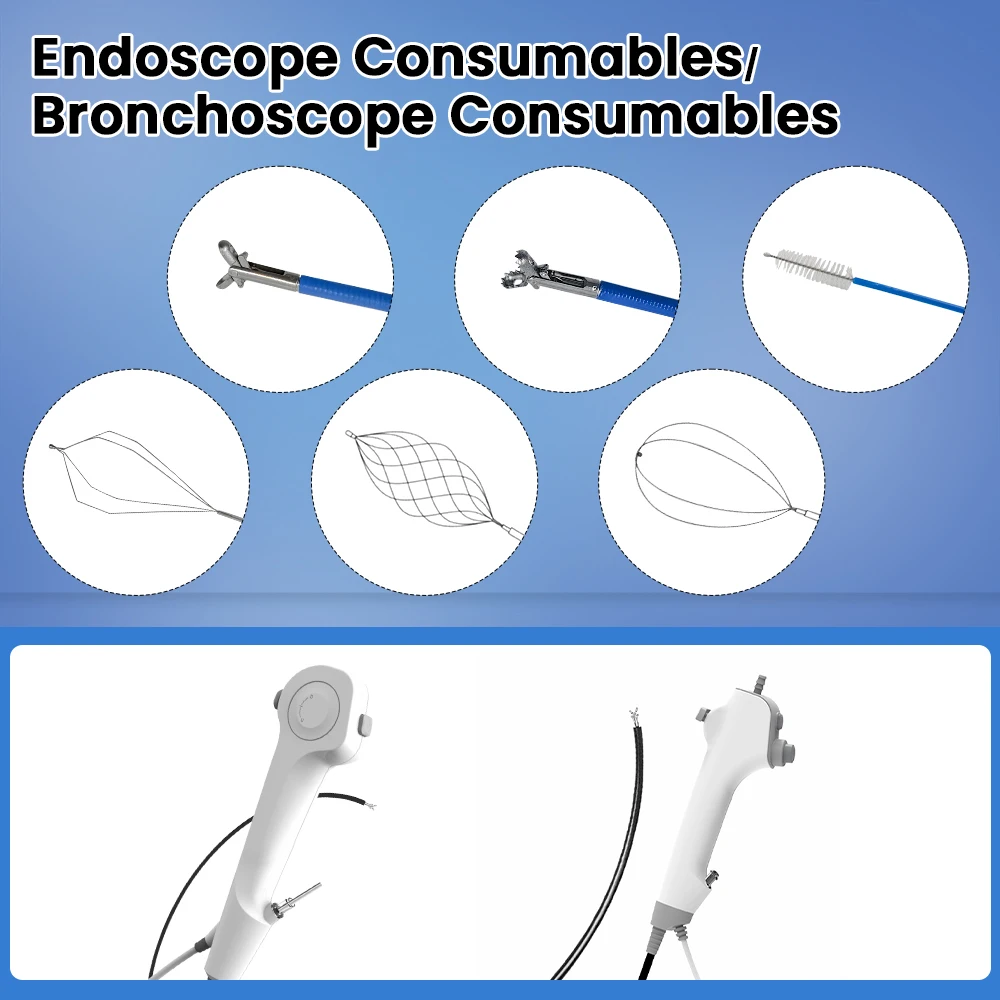 Disposable Accessories for 1.2mm Channel Endoscopes