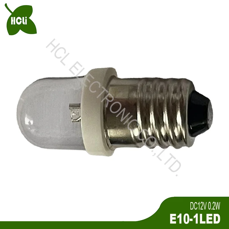 

High quality DC3V 3.7V 4.5V 6V 12V 24V E10 Bulbs Led Indicator Lamp Game Console Warning Signal Pilot Light free shipping 20pcs