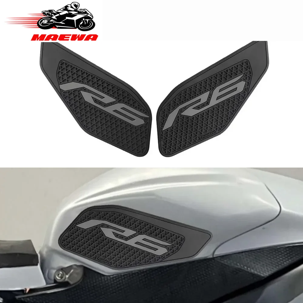 

For Yamaha YZF R6 2008-2016 Motorcycle Fuel Tank Knee Pad Sticker Motorcycle protection