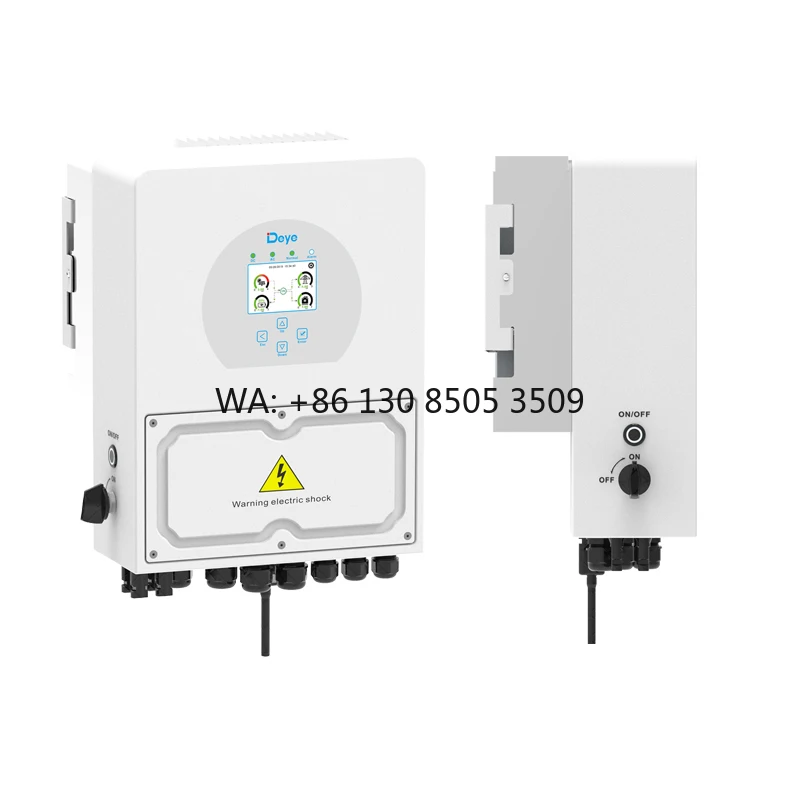 

Deye Single Phase Pure Sine Wave Solar Hybrid Inverter 3kw 4kw 5kw 6kw 220v Solar Hybrid Inverter