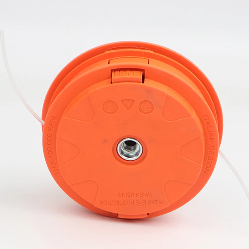 M10*1.2 Metal Automatic Grass Trimmer Head For Garden Machinery Gasoline Brush Cutter Weeder