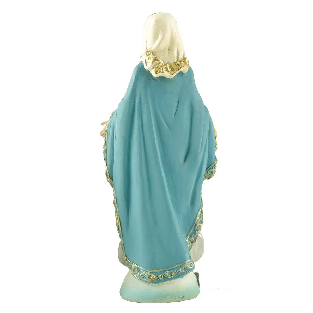 Lady Of Miraculous Medal Unsere Liebe Frau der Anmut Katholische Jungfrau Maria Jungfrau Maria Statuen Katholisches Geschenk Harz Virgen Maria Estatua – Detail 4