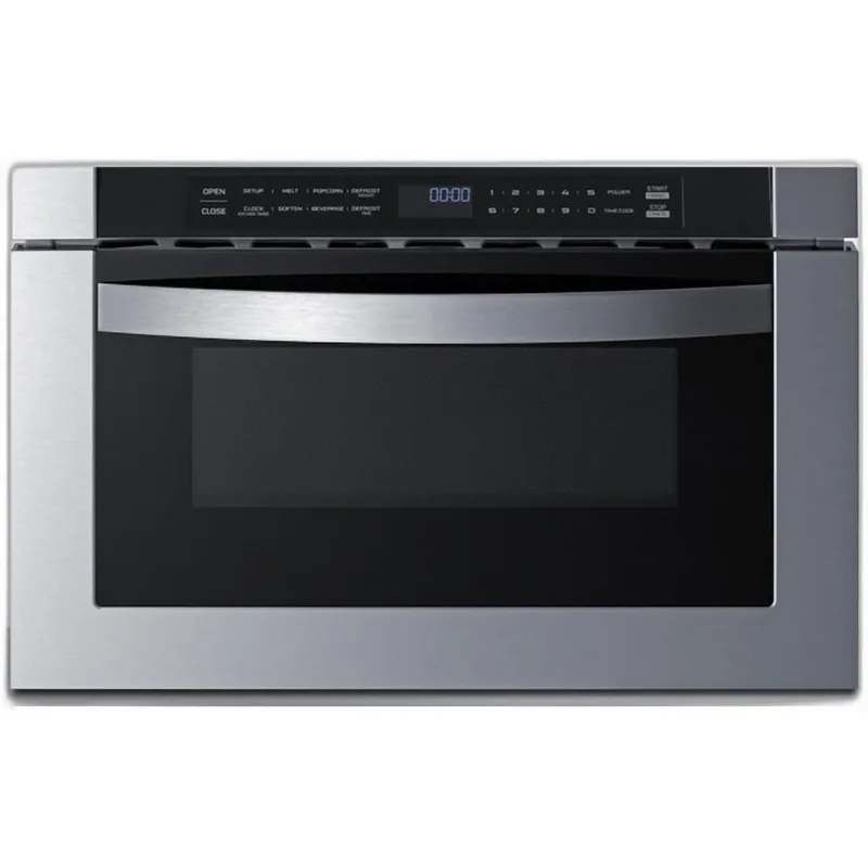 

MDR245SS 24" Wide Built-In Drawer Microwave for Installation in Wall or Island Openings, 1.2 cu.ft. Interior, 115V AC/60 Hz,