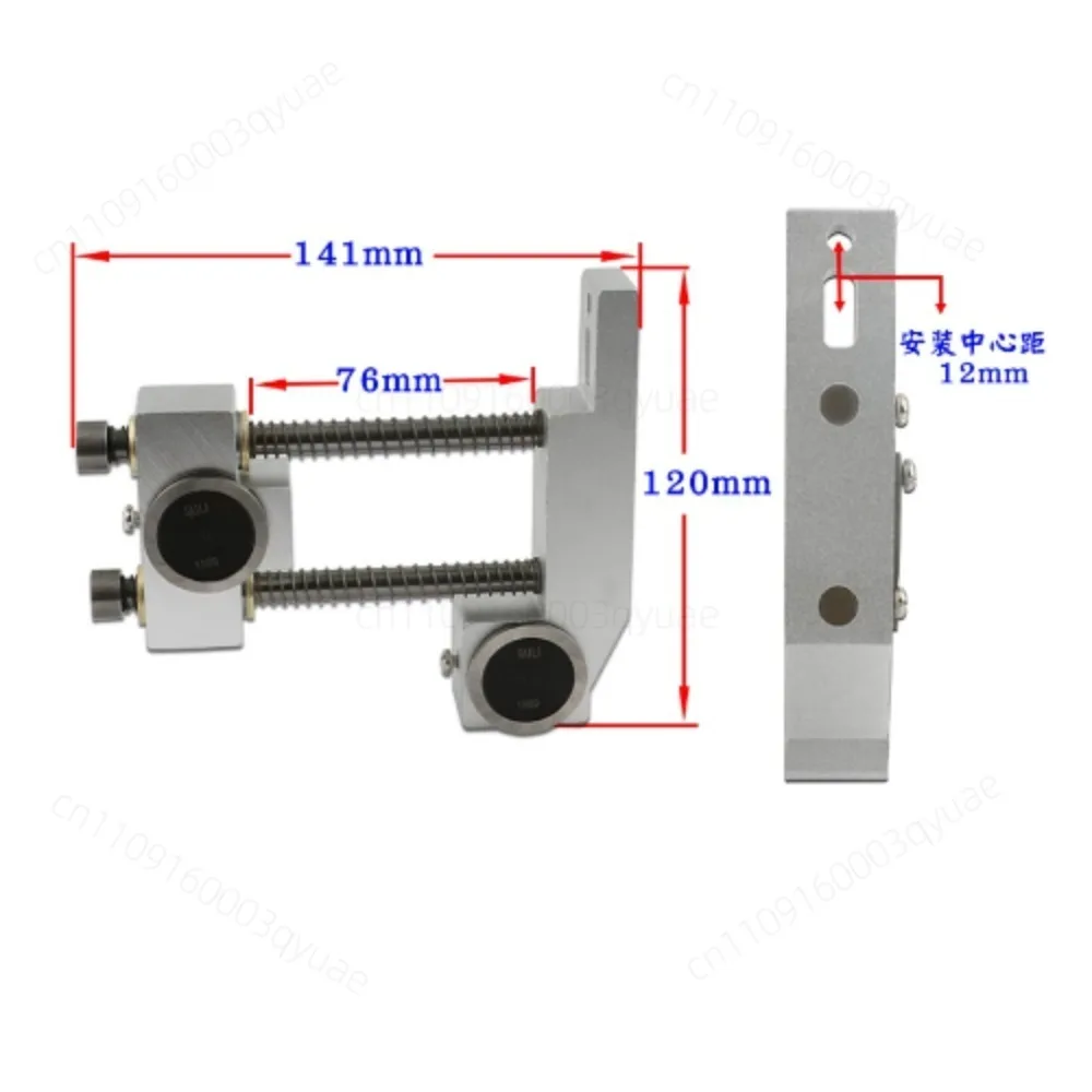 【Aluminum 2-Guide Wheel Molybdenum Wire Tensioner】Horizontal Design | For Wire EDM Machine | Automatic Tension Adjustment