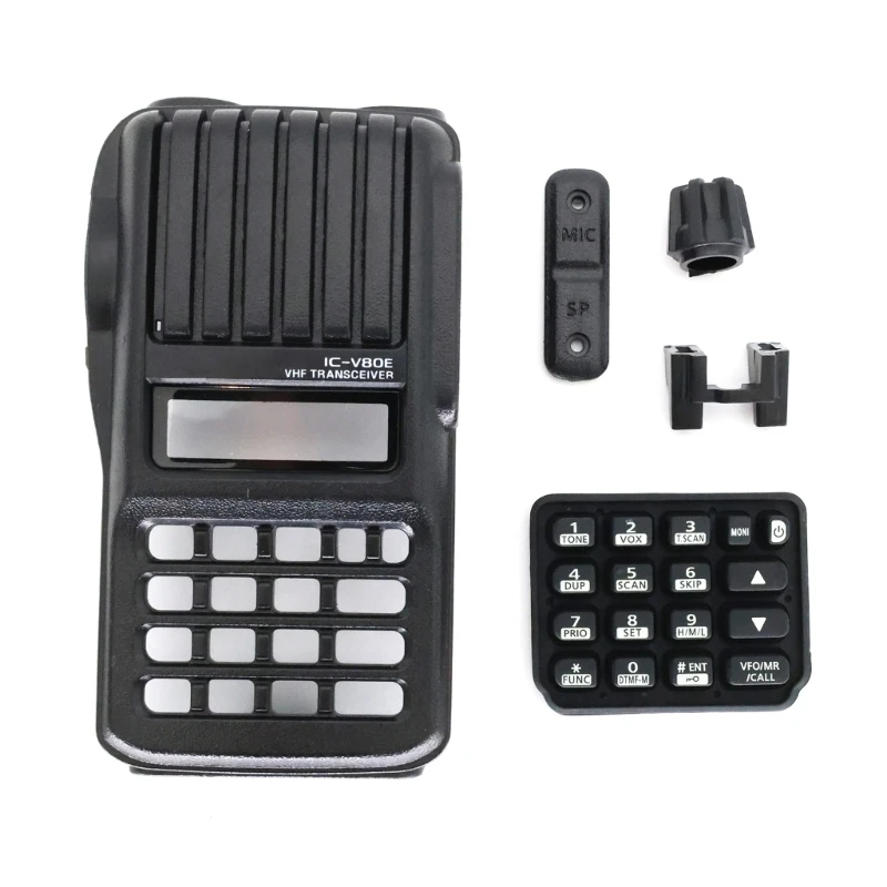 

Two Way Radio Housing Case Walkie Talkie InterphoneCover Replacement Accessory forIcom IC-V80 Transceiver Repair Parts