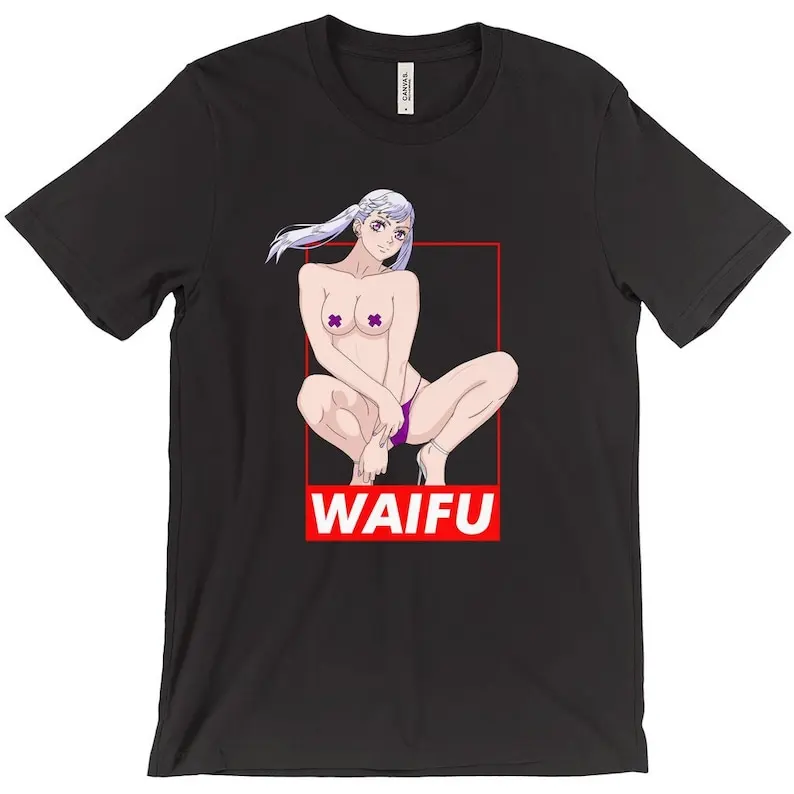 

Anime Waifu Witch Ecchi, Sexy, Lewd, Fetish Waifu T-Shirts