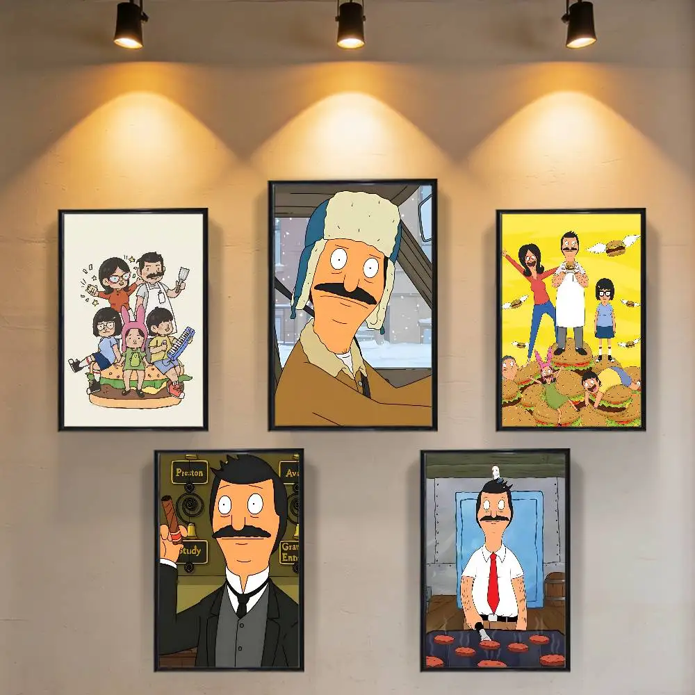 

Insomnibob Bob's Burgers Poster Prints Wall Art Picture Painting Gift Living Room Restaurant Bar Large Dec Sticker
