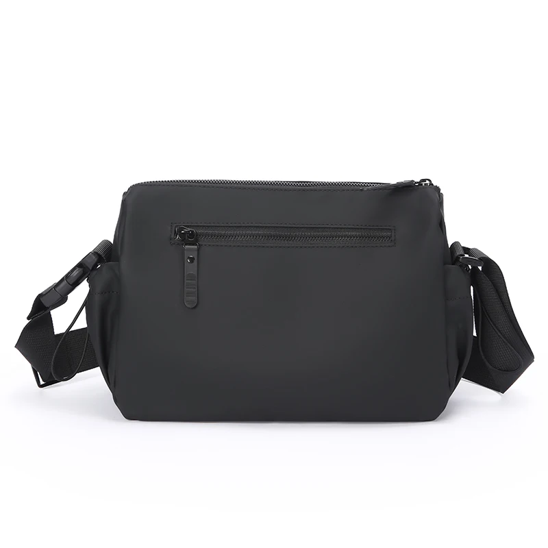 نسخة أفقية جديدة حقيبة كتف رجالية للسفر في الهواء الطلق حقيبة كروسبودي بسيطة وعصرية حقائب ساع من قماش أكسفورد #4