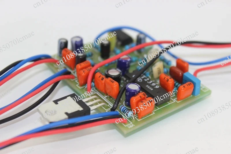 DIY Manual Electric Guitar Effect Device Deep Blue Delay Effect Device PCB Finished Board