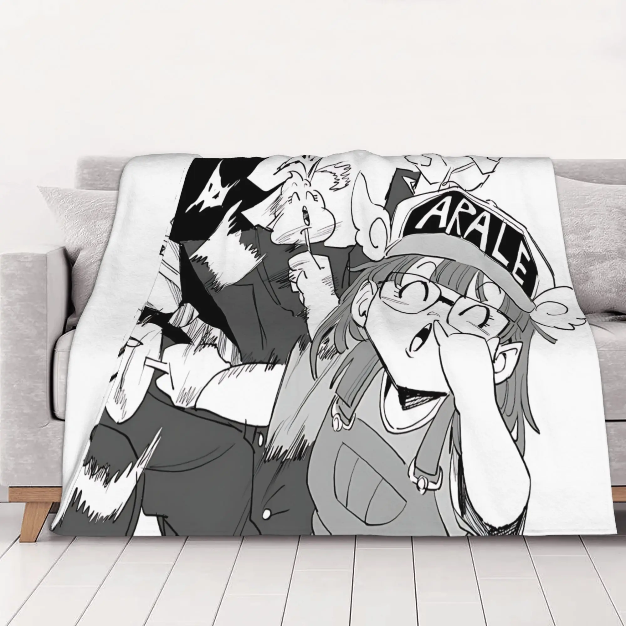 1PC Dragon Ball  home room decorations Winter Blankets for Adults Bedding Home Interior Sofa Knee