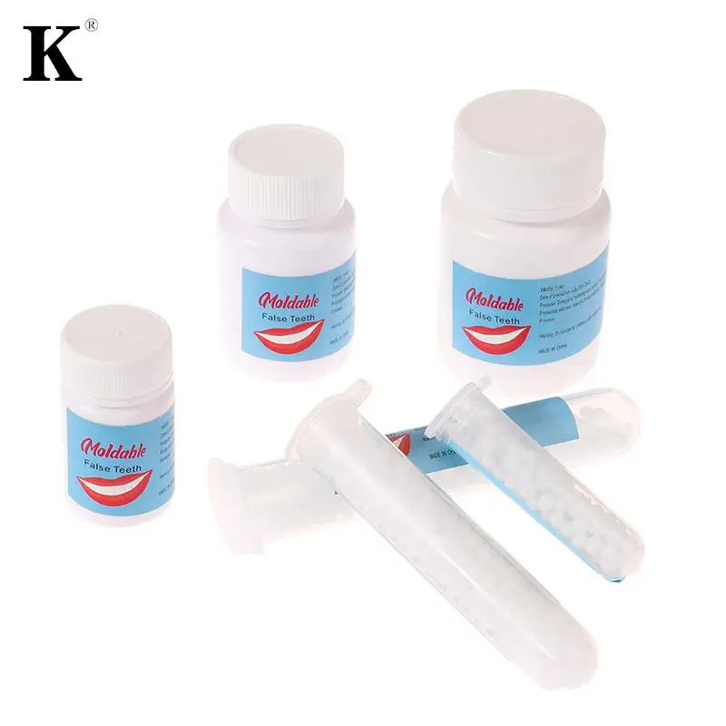 10-30ml Temporary Tooth Repair Kit Teeth And Gaps FalseTeeth Solid Glue Denture Adhesive Teeth Whitening Tooth Beauty Tool