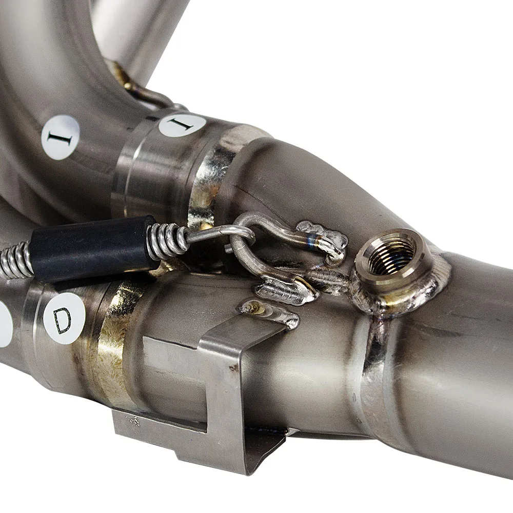 STLFFor انتصار شارع الثلاثي 765 765R 765S 765RS 2017-2024 دراجة نارية العادم تعديل التيتانيوم الهروب المنوع صالح الأصلي إفشل #6