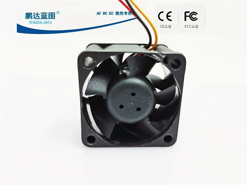 Pengda Blueprint 4028 Violent 12V 0.47A Three wire Speed Measurement Dual Ball 4CM Server Case Cooling Fan40*40*28MM