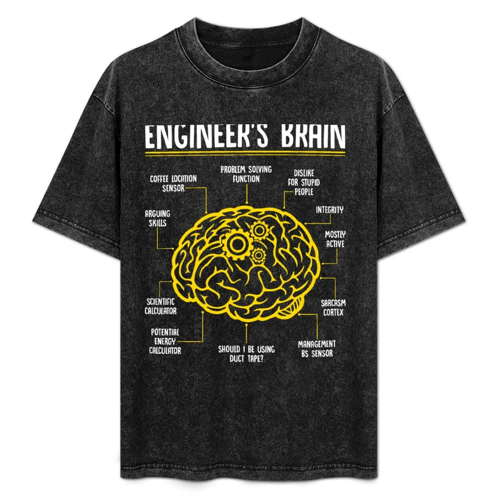 

Engineer's Brain Funny Engineering Games Process T-Shirt Dry Fit Running Short Sleeve Top