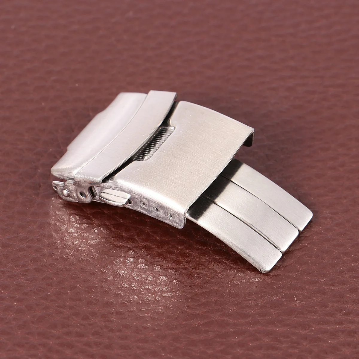 

Stainless Steel Watchband Clasp Simple Elegant Fashion Easy to Install Durable Practical Long Term Use Premium Quality