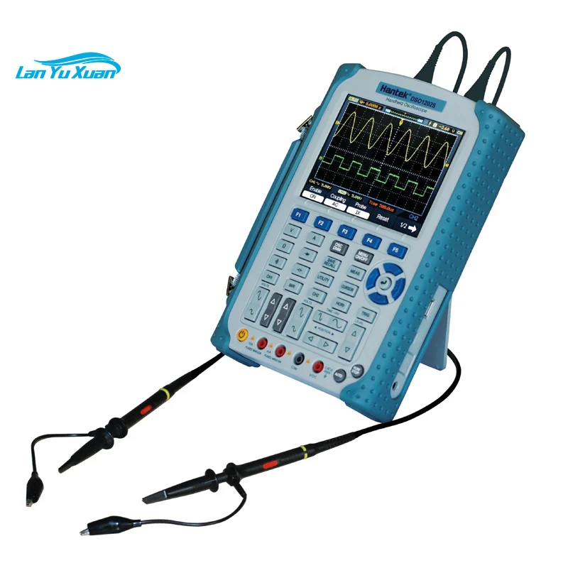 

Hantek DSO1202S handheld Isolated Oscilloscope/Multimeter 2 Channels 200MHz Bandwidth 1GSa/s Sample Rate 1M record length