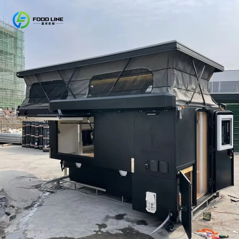 Truck Camper Slide in Pop Up Waterproof Fiberglass Custom Size Hard Shell OEM Customized view 3
