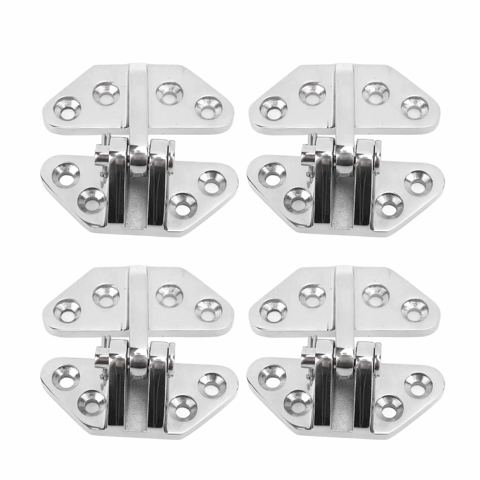

4PCS Boat Door Hinges 316 Stainless Steel Hatch Hinge Replacement