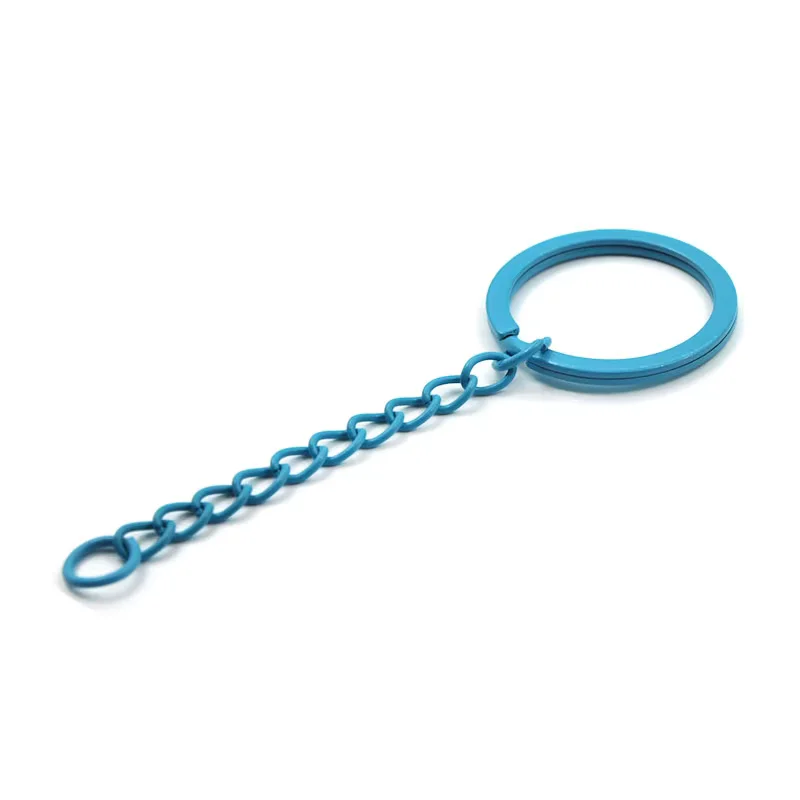 10 Stück 30mm Bunte Schlüsselanhänger 90mm Lange Karabiner Schlüsselanhänger für DIY Schmuck Schlüsselanhänger Verbindungshaken Puppenanhänger Zubehör – Detail 2