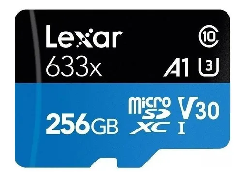 Lsdmi256bb-633a High-performance 633x Lexar Memory Card With 256GB Sd Adapter