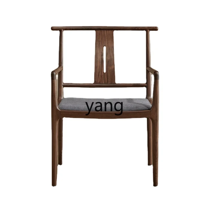 Yhl Chair round-Backed Armchair Tea Table Master Chair Coffee Table Light Luxury Dining Table and Chair Armchair Dozen