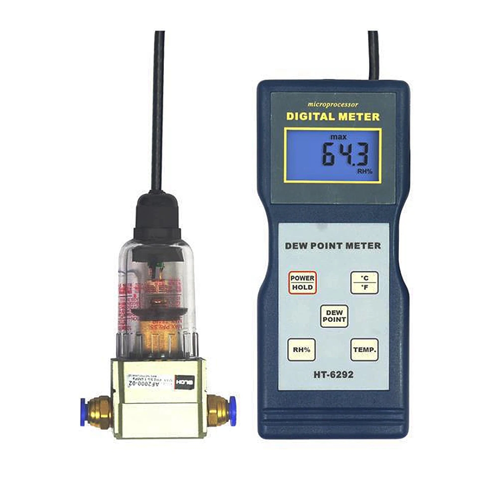 Humidity Meter Dew Point Meter HT-6292 used in workshops, offices, plants Moisture meter 10~95%RH