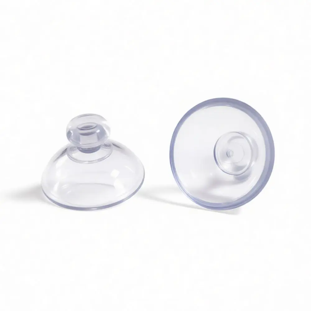 High Performance Mushroom Head Suction Cup Transparent Plastic Vacuum Fastener For Home Office Display Support Tool