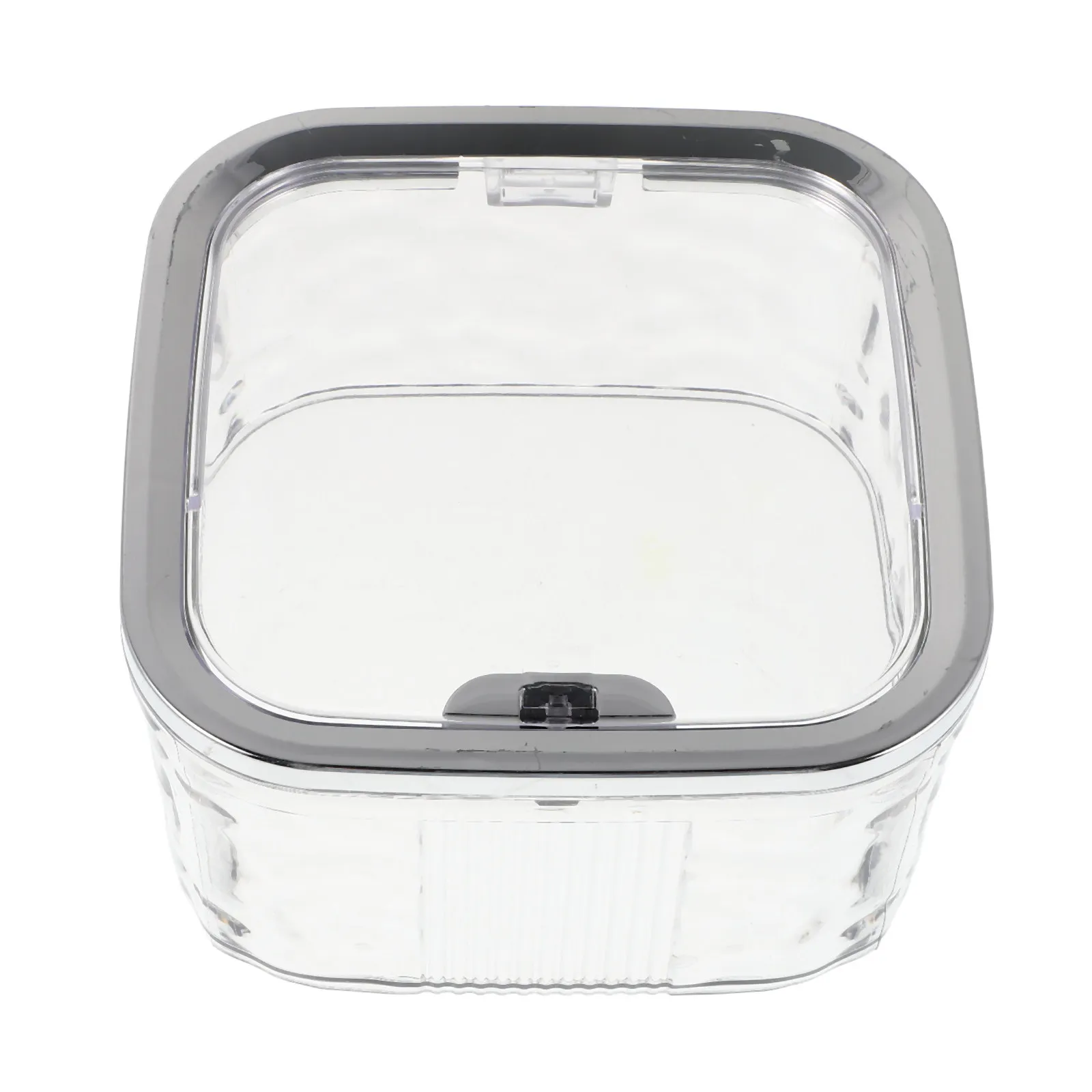 Children's Hair Accessories Storage Box Press to Open Design Hair Tie and Clip Organizer for Girls Transparent Window Portable