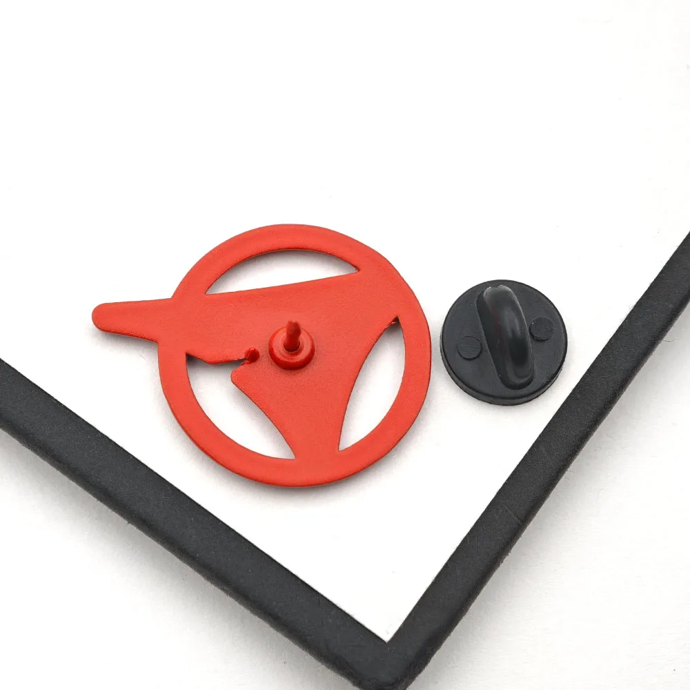 Terroriser Logo Emaille-Anstecknadel Brian Hanby Orange F Abzeichen Gamer Video Creator Anstecknadeln Fans Sammlung Schmuck Geschenk – Detail 6