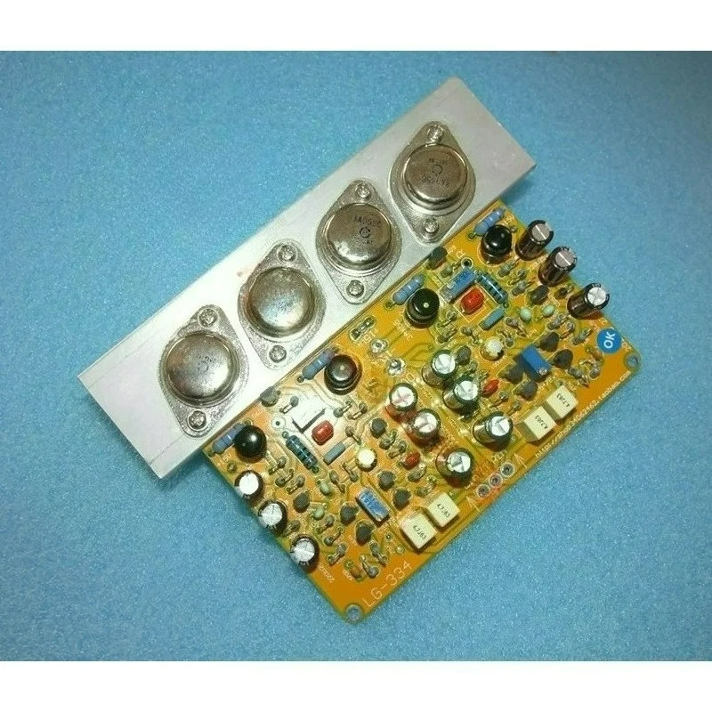 3AD55 germanium tube 20WX2 non-complementary homopolar symmetrical OCL amplifier board discrete component power amplifier