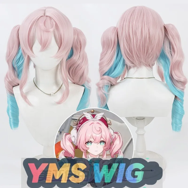 

[YMS WIG]Honkai: Star Rail Hyacinthia Косплей Парик, Градиент с двойными хвостами головы