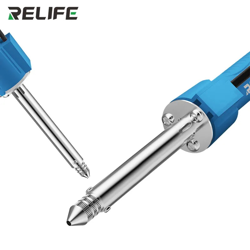 RELIFE TO5 مسدس ديسولديرينغ كهربائي 30 وات 380 ° مضخة مصاصة لحام C، شفط قوي، انتعاش تلقائي لإصلاح هاتف PCB
