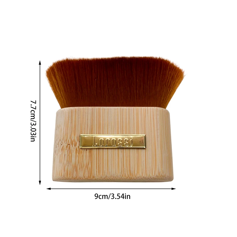 Escova de Limpeza de Unhas de Madeira para Arte em Unhas, Escova Macia para Limpeza de Pó, Ferramenta de Limpeza para Manicure e Pedicure com Gel UV Acrílico para Salão