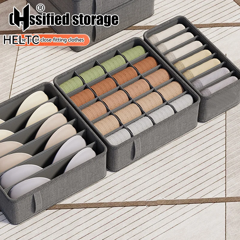 

Pants Jeans Storage Box Drawers Organizer For Underwear Bra Socks Clothes Organizer Cabinet
